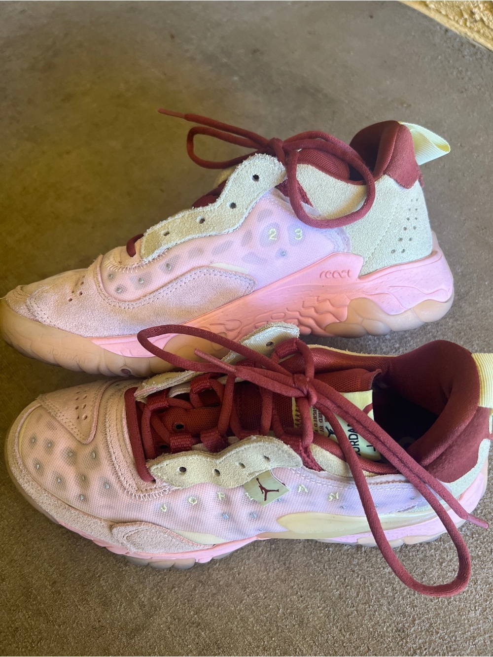 Pretty in Pink Jordan Sneaker